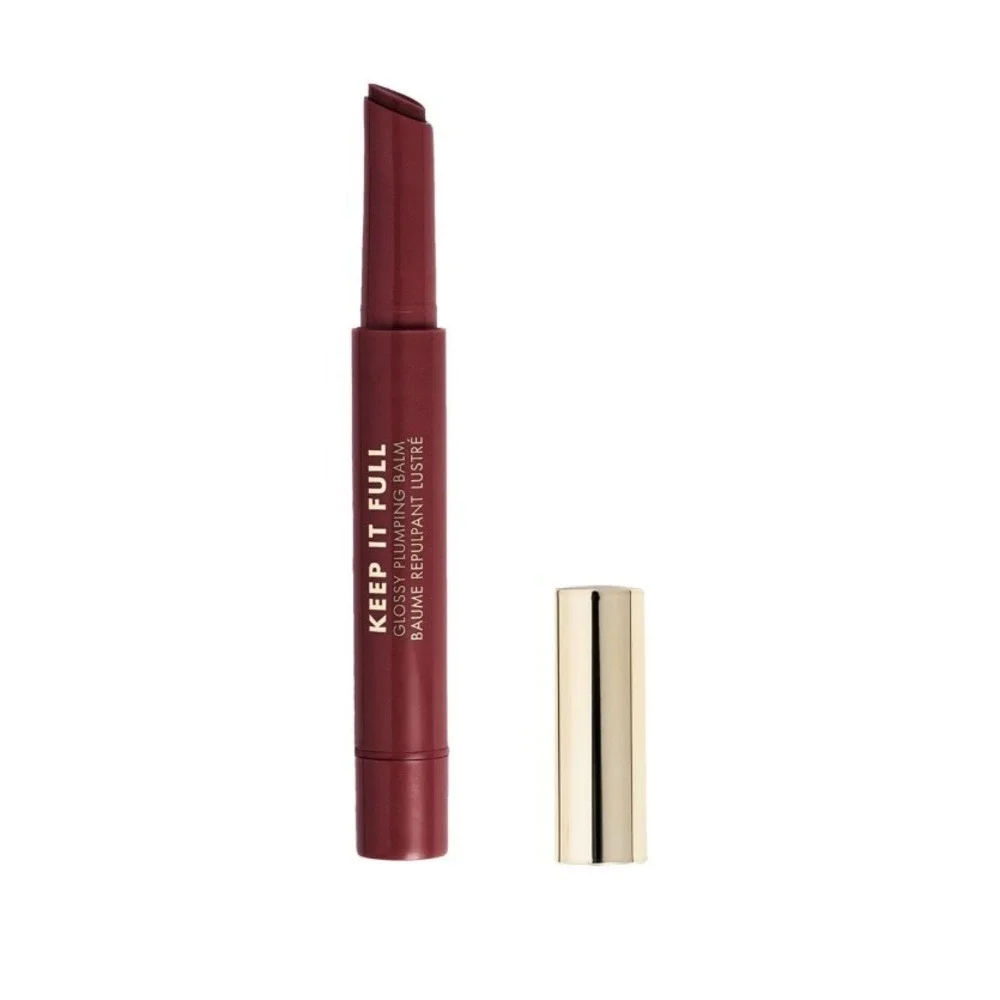 Milani Keep It Full Glossy Plumping Balm Lip Gloss 210 Lana 0.07oz Plum